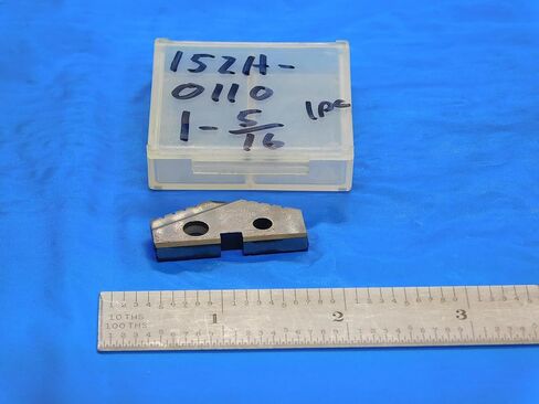 1pc New Amec 1 5/16 "152N -0110 TICN Coated S. Cobalt Spade Drill Insert 1.3125 - DE1059AA3 in Kuwait