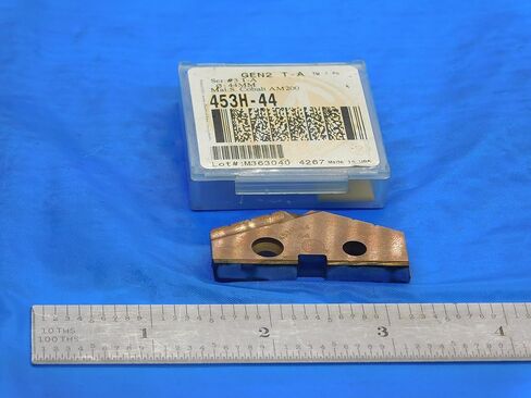 1PC New Amec 44mm Series #3 T-A 453H-44 AM200 S. Cobalt Spade Drill Insert-DE1072AA3 in Kuwait