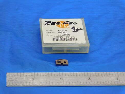 1pc New AMEC 15/32" Series #Z T-A 1C52H-0015 AM200 Carbide Spade Drill Insert - DE1079AA3 in Kuwait