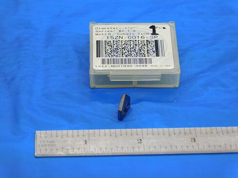 1PC AMEC 15ZN-0016-SP 1/2 "Series #Z T-A TICN Coated Cobalt Spade Insert-DE1062AA3 in Kuwait