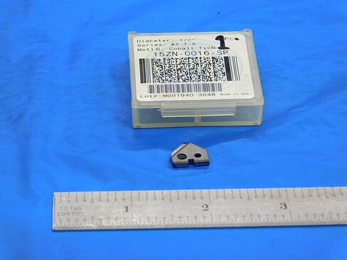 1PC AMEC 15ZN-0016-SP 1/2 "Series #Z T-A TICN Coated Cobalt Spade Insert-DE1062AA3 in Kuwait
