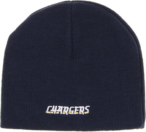 Outerstuff NFL Los Angeles Chargers Choilers Black Cuffless Beanie Hat ، حجم واحد in Kuwait