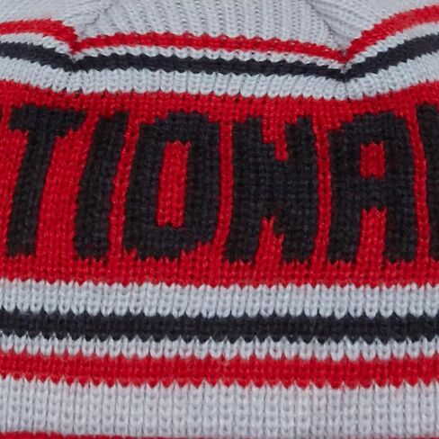 New Era Sport Cuffed Wordmark Cheer Beanie Hat with Pom - MLB Raised Cuff Knit Toque Cap in Kuwait