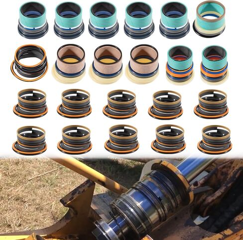 Whole Machine Hydraulic Cylinder Seal Kit for John Deere 310E Backhoe Bucket Cylinder Loader Bucket Tilt/Lift Cylinders Replacement Seal Kit AH212091,AH210484,AH147864,AH149813,AH212585,AH149814 in Saudi Arabia