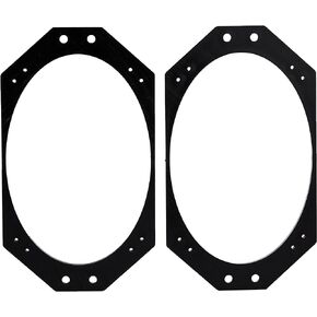 Metra 82-1011 Jeep Wrangler 1997-2006 4 X 6 Inches Speaker Plate, BLACK