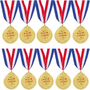 Medals Pack Premium Award Medals with Neck Ribbon Olympic Sports Medals Soccer Medals for Kids and Adults