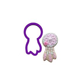 Dream Catcher Cookie Cutter - BOHO Cookie Cutters - Native American Cookie Cutters