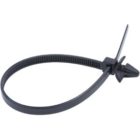 Rexka 30pcs Auto Car Push Mount Strap Cable Tie Compatible with Imports 200mm Length Toyota Honda Nissan Mazda Subaru Hyundai Kia