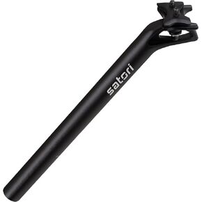 Satori Serpent Bike Seatpost - 27.2mm x 350mm -Light Weight Road Mountain Bike Bicycle MTB 3D Forged Aluminium Alloy 24mm Offset Setback