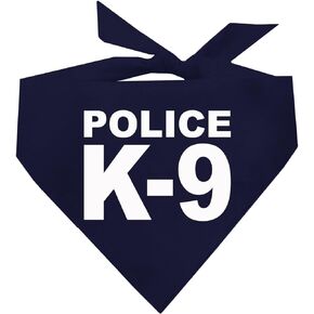 Police K-9 Dog Bandana (Navy, OS 93)
