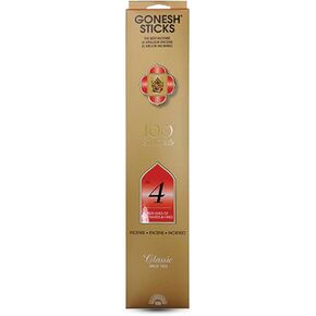 Gonesh - Classic Collection - Non-Toxic 10" Slow Burn Fruit & Floral Aromatic Sticks - No. 4-100 Pack