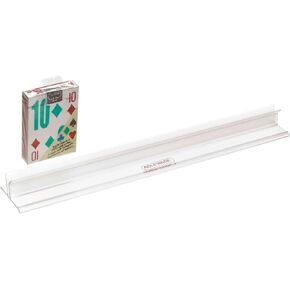 SP Ableware 15-Inch Clear Plastic Playing Card Holder with Low Vision Playing Card (712524515)