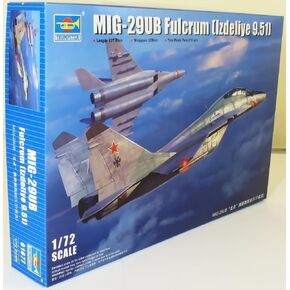 Trumpeter Mig-29Ub Fulcrum (Izdeliye 9.51) 1/72 Aircraft Model Kit