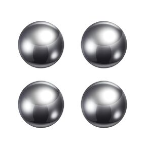 4pcs Precision Balls 25mm Diameter G10 Chrome Steel Ball for Bearings, Silver