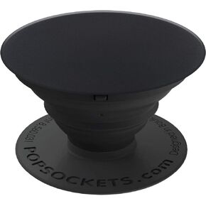 PopSockets: Collapsible Grip & Stand for Phones and Tablets - Aluminum Black