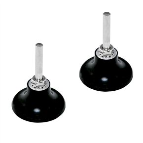 2pcs Quick Change Disk Pad Holder Roloc Adapter Roloc Holder 2" Sanding Discs Pad Holder for Polishing Sanding Surface Preparation