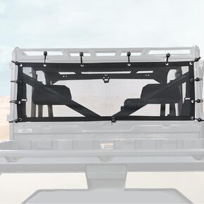 UTV Ranger Soft Rear Window Net Mesh Sunshade Compatible with Polaris Ranger XP/Ranger Crew XP 1000 2017 2018 2019 2020 2021 2022 2023 2024 Sun Shade UV Protection Accessories
