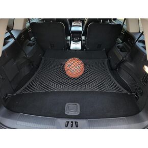 Floor Style Automotive Elastic Trunk Mesh Cargo Net for Lincoln Aviator 2020-2023- Premium Trunk Organizers and Storage - Luggage Net for SUV - Best Car Organizer for Lincoln Aviator