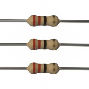 100EP51422R0 22 Ohm Resistors, 1/4 W, 5% (Pack of 100)