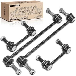 A-Premium Set of 4, Front & Rear Sway Bar Links Kit Stabilizer Bar Links Compatible with Ford Fusion 13-20, Edge & Mustang 15-22, Police Responder Hybrid & SSV Plug-In Hybrid 19-20, Lincoln MKZ, MKX