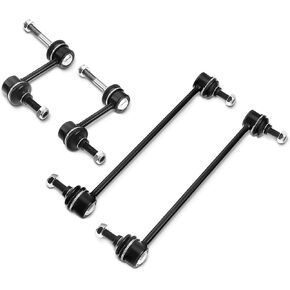 A-Premium Set of 4, Front & Rear Sway Bar Links Kit Stabilizer Bar Links Compatible with Ford Escape 2009-2012, Mazda Tribute 2009-2011, Mercury Mariner 2009-2011