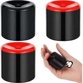 4 Pieces Pooter Fart Machines Fart Prank Toy Fart Noise Maker Fart Sounds Machine Toy Funny Joke Toys for Funny Gag Party Birthday Joke Present, Keep Practice for Better (Black Cover, Red Cover)