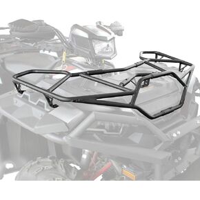 Front Rack for Polaris Sportsman 850/850 SP/XP 1000 / XP 1000 S 2017-2024, ATV Heavy Duty Steel Rack Extender Luggage Storage Cargo Accessories, Replace OEM # 2883257