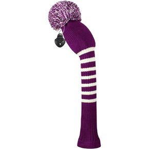 Scott Edward 1PCS Hybrid Head Cover Knit, for Fairway Wood Hybrid, with Rotating Number Tags