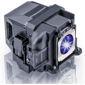 لمبة مصباح بديلة ELPLP96/ELPLP97 لإبسون V13H010L96/V13H010L97 VS250 VS355 VS350 EX5260 EH-TW650 EB-S41، Powerlite Home Cinema 2150 1060 2100 660 760 760HD، مع غطاء in Kuwait