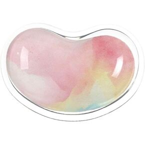 dohobby Silicone Gel Wrist Rest Pad, Heart-Shaped Colorful Wrist Support,Summer Cool Hand Pillow for Office, Home Pain Relief