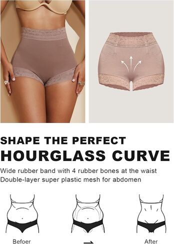 MOVWIN Fajas Colombianas Shapewear Tummy Control Short Faja Body Shaper Compression Panties for Women in Saudi Arabia