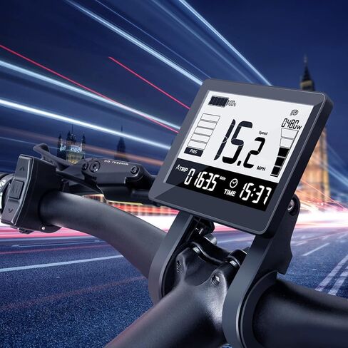 عرض eBike لـ BAFANG BBS01B BBS02B BBSHD مجموعة تحويل الدراجة الإلكترونية كمبيوتر Ebike مع بروتوكول PAS UART 5 مستويات in Kuwait