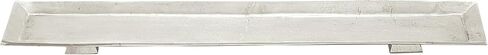 Deco 79 Contemporary Aluminum Rectangle Tray, 35" x 7" x 2", Silver in Saudi Arabia