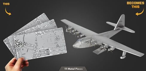 مجموعة نماذج معدنية ثلاثية الأبعاد من Fascinations Metal Earth Premium Series Hughes H-4 Hercules Spruce Goose مع ملاقط in Saudi Arabia