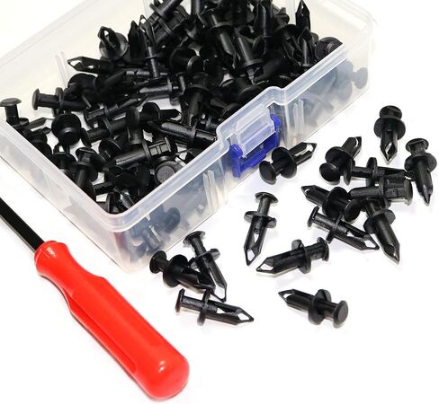 120 Clips with Remover for Can Am 293150089 ATV UTV Fender Clip Fit 8mm 5/16 inch Hole Body Rivet Push Pin for Can Am Commader Maverick Renegade Outlander for Bombardier Splash Guard Retainer in Saudi Arabia