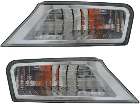 For 2008-2012 Jeep Liberty Pair Park/Signal Lights Driver and Passenger Side CH2520145 CH2521145 - replaces 57010125AA 57010124AA in Saudi Arabia