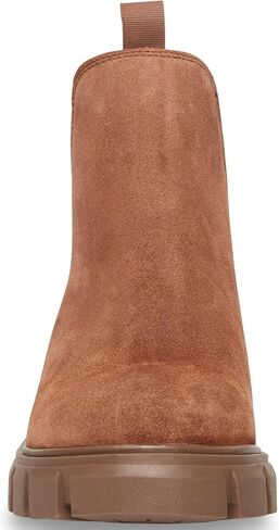 Steve Madden Women's Howler Ankle Boot, Taupe Suede, 7.5 W US in Saudi Arabia