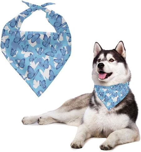 Circle Dots Dog Scarf, Vintage Red White Polka Dot Pet Wearable Triangle Bandanas, Round Spot Print Dogs Cats Kerchief Bibs Costume Decoration Accessories in Saudi Arabia