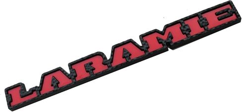 1x جديد 2019 2020 Laramie الباب الخلفي شعار خلفي ثلاثي الأبعاد لاستبدال 1500 2500 68282678AB (أسود) in Saudi Arabia