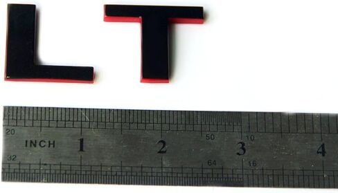 2X OEM كروم Lt رسالة اسم شعارات شارات استبدال لسيلفرادو تاهو سييرا الضواحي لامعة in Kuwait