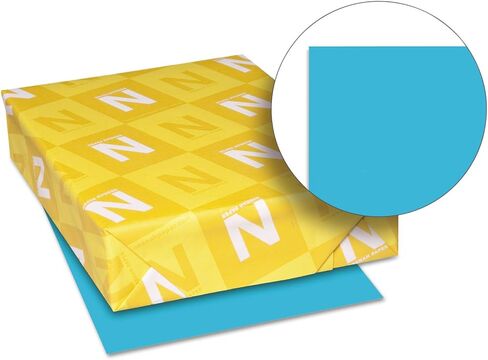 Neenah Paper 22721 Color Cardstock, 65lb, 8 1/2 x 11, Lunar Blue, 250 Sheets in Saudi Arabia