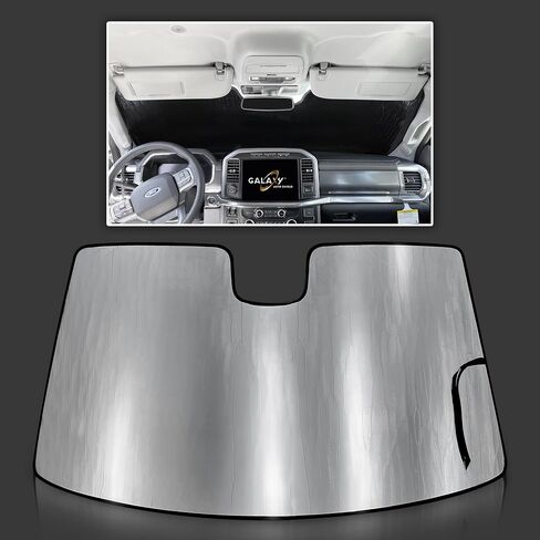 GalaxyAutoShield Custom Fit Rear Side Window Sunshades (2pcs) for 2021 2022 2023 2024 Ford F150 F-150 Pickup - Super Crew Cab - UV Reflector Privacy Insulated Protection (Made in USA) in Saudi Arabia