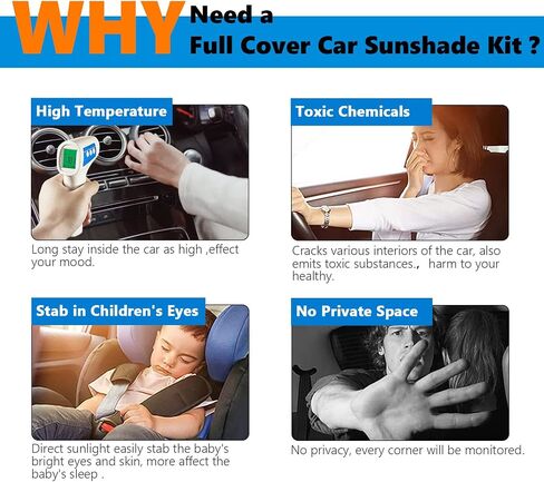 Sun Shade Custom Fit Compatible with Nissan Rogue 2021-2024 Updated Sunshades Protector Foldable Windshield Sun Visor Blocks UV Rays & Sun Heat Reflective Protection Keep Your Car Cooler in Saudi Arabia