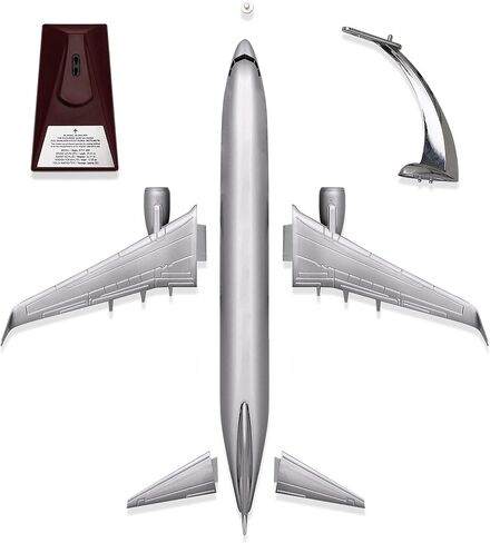 Zekupp Boeing 737-800 1/100 -Silver Colored Special Design Model Aircraft in Saudi Arabia