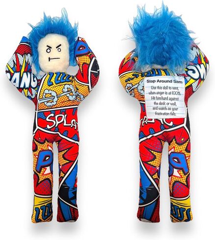 Funny Gag Gift - Stress Relief - Slap Around Sam Doll - for Friends, Co-Worker, Men, Women, Husband, Wife, Girlfriend, Boyfriend (Boombastic Pop) in Saudi Arabia