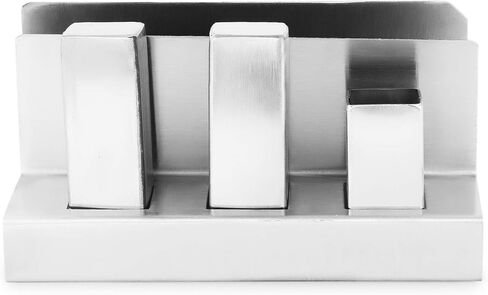 Stainless Steel Kitchen Utensils Salt, Pepper, toothpicks & Napkin Holders, Kitchen Spices in Kuwait