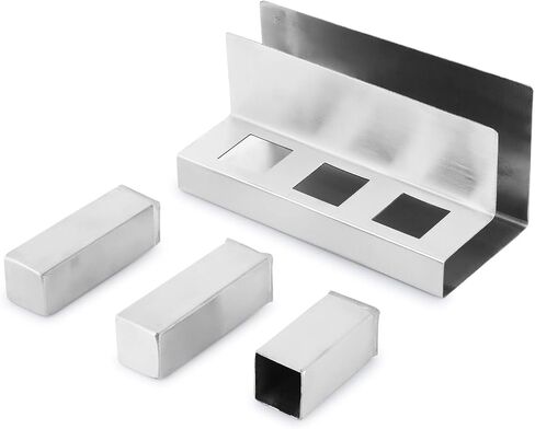 Stainless Steel Kitchen Utensils Salt, Pepper, toothpicks & Napkin Holders, Kitchen Spices in Kuwait