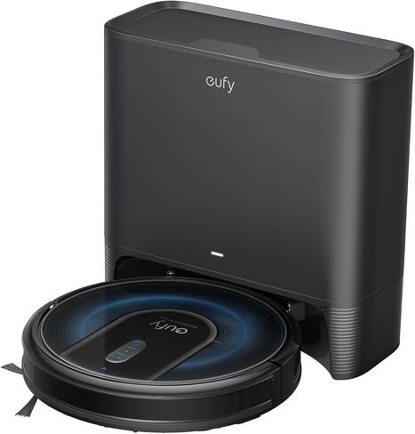 eufy G30+، مكنسة روبوت ذاتية التفريغ، قوة شفط 2000 باسكال، متصلة بشبكة WiFi، اكتشاف المسار المخطط، تصميم نحيف للغاية، مثالية للتنظيف اليومي in Kuwait