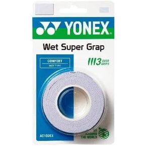 Yonex Wet Grap 3 Pack: Extorbbent & Dating Overgrip (ألوان متنوعة) in Kuwait