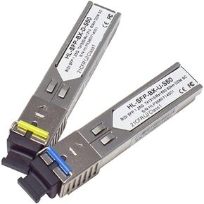 1pcs 1.25g 1550nm/1310nm 60km وحدة مع موصل SC/LC GLC-BX-60 (زوج واحد LC) in Kuwait